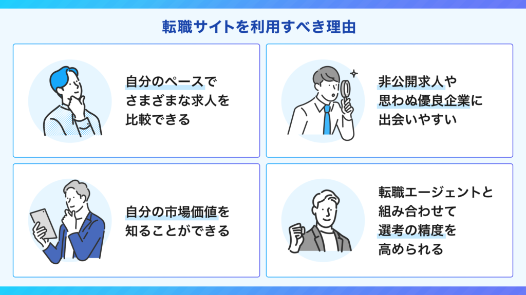 IT エンジニア未経験 転職サイト 利用すべき4つの理由