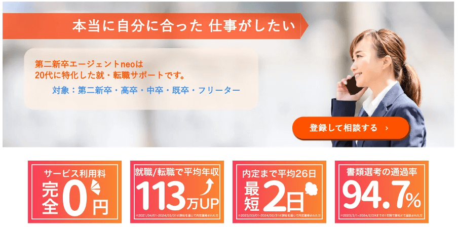 第二新卒エージェントneo